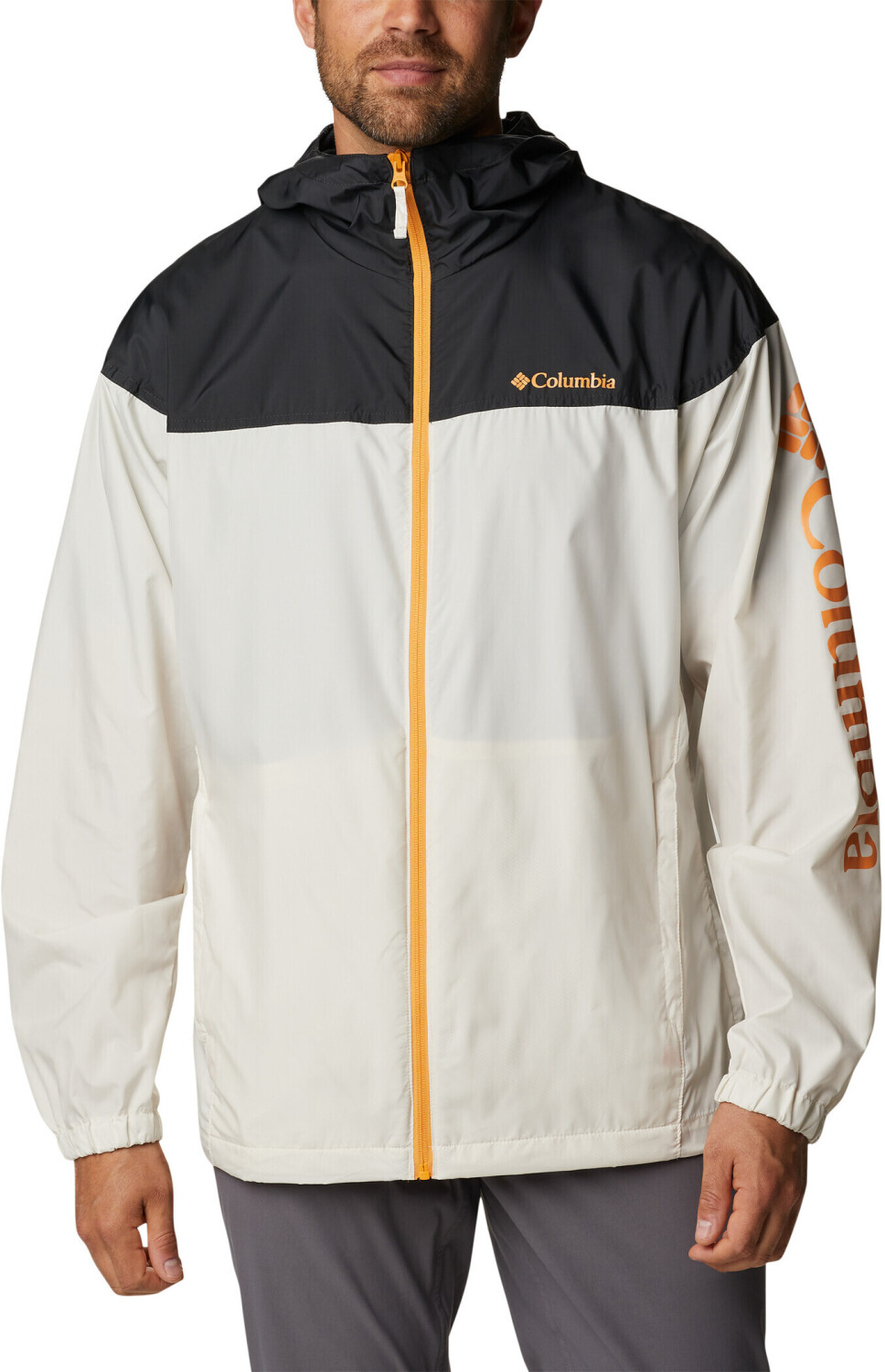 Columbia Men's Flash Challenger Novelty Windbreaker chalk shark