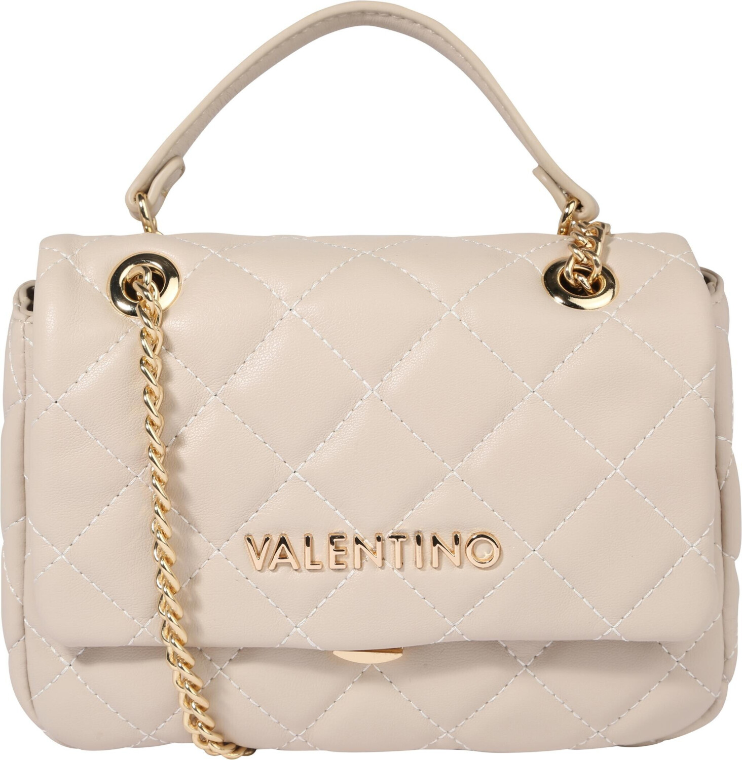 Valentino Bags Ocarina Satchel (VBS3KK05) ecru