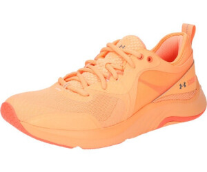 Orange under armour shoes womens cheap