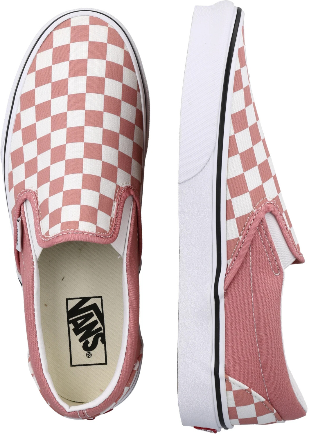 Vans old new arrivals skool checkerboard rose