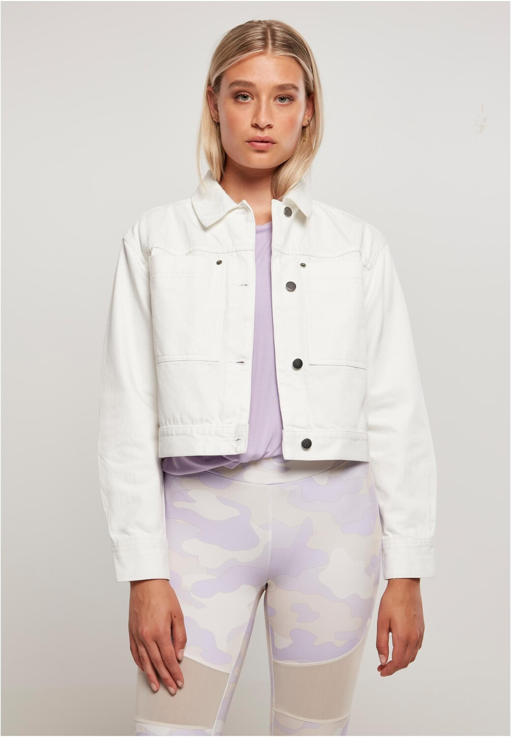 Urban Classics Ladies Short Boxy | white Worker ab € 25,79 Preisvergleich Jacket bei (TB4781-00220-0037)