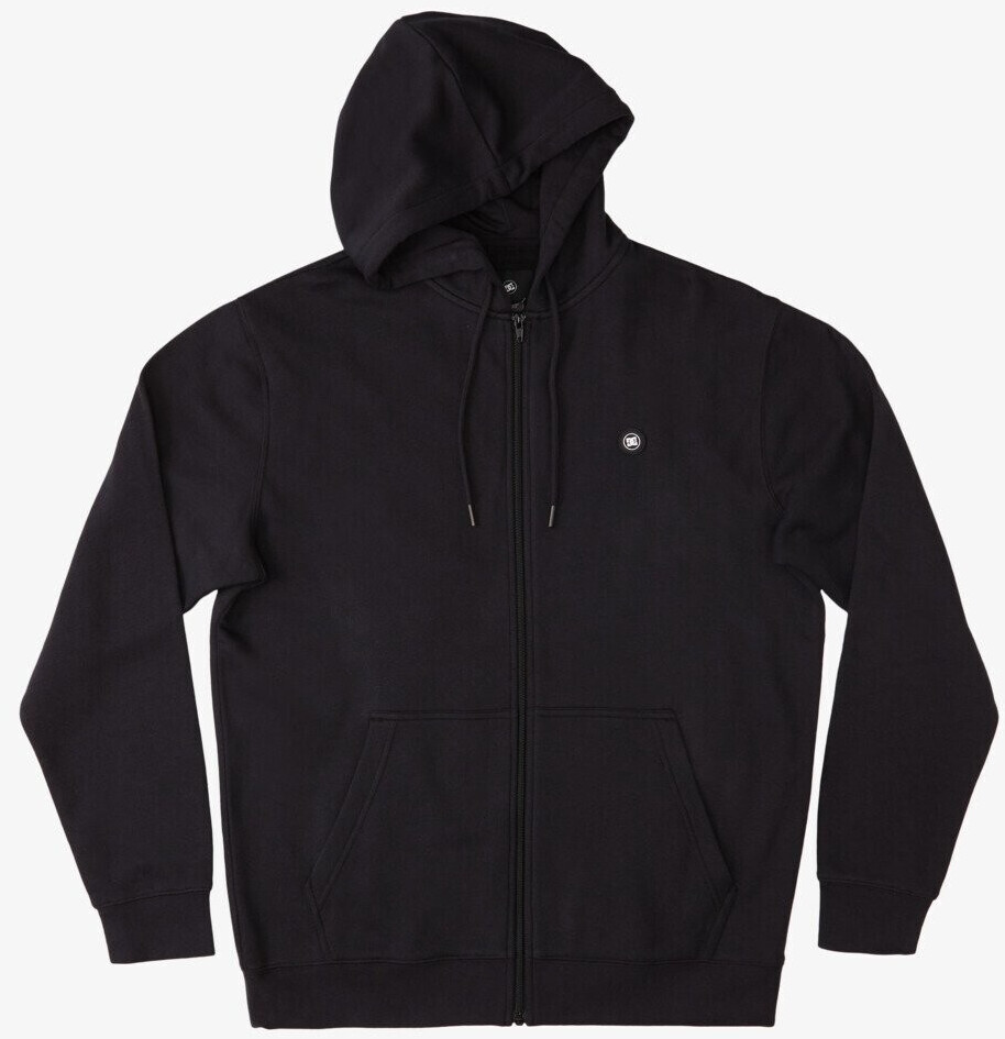 DC Shoes Riot Men's Zip-Up Hoodie (ADYFT03316) black
