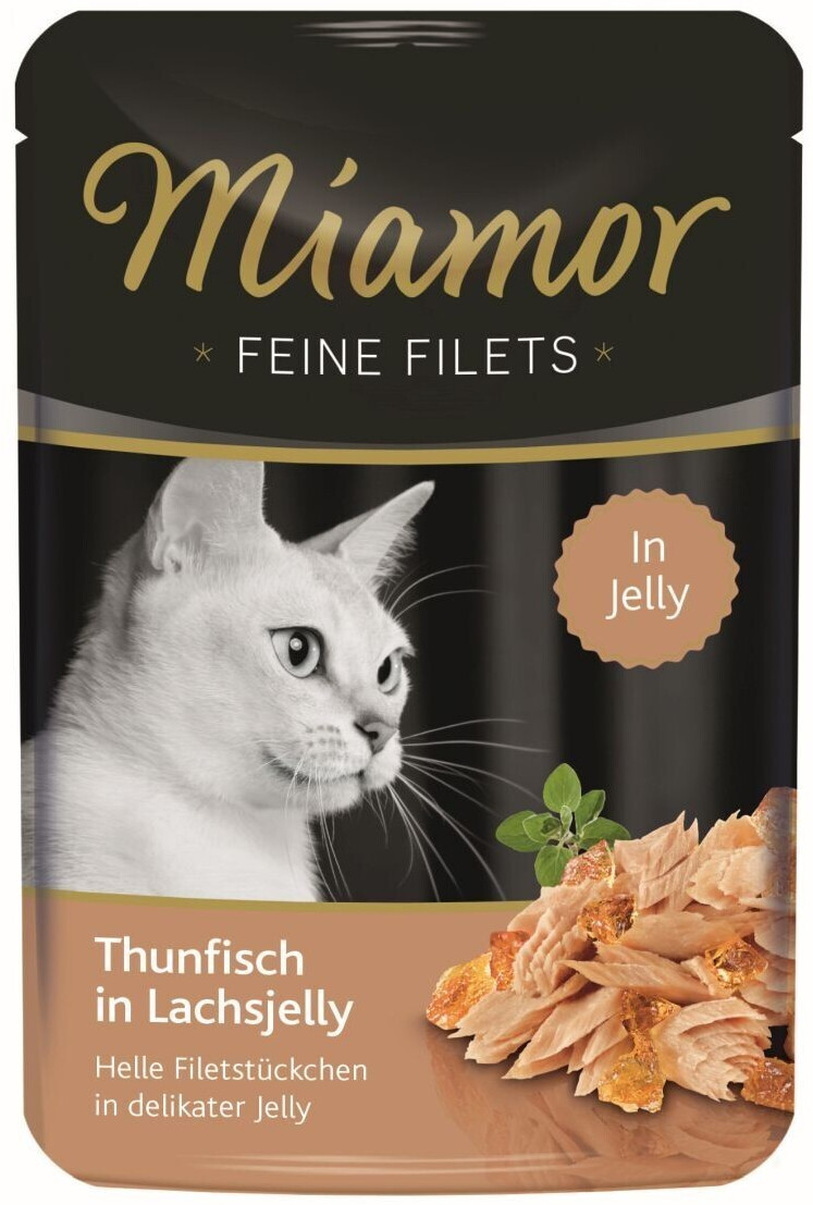 Miamor Fine Filets Tuna in Salmon Jelly 100g
