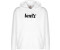 Levi's Relaxed Graphic Graphic Serif Hoodie (38479) white/black