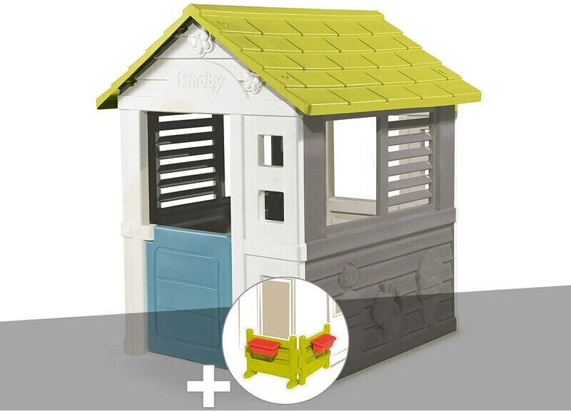 Smoby Maison Jolie + espace jardin