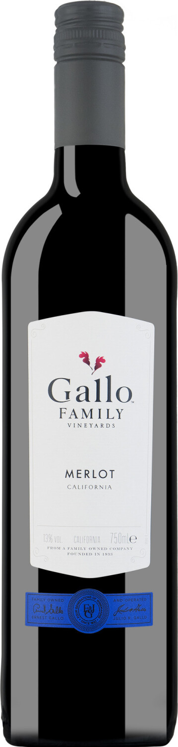 Eine große Auswahl an Produkten! Gallo Family Merlot California 5,89 Preisvergleich € bei ab 