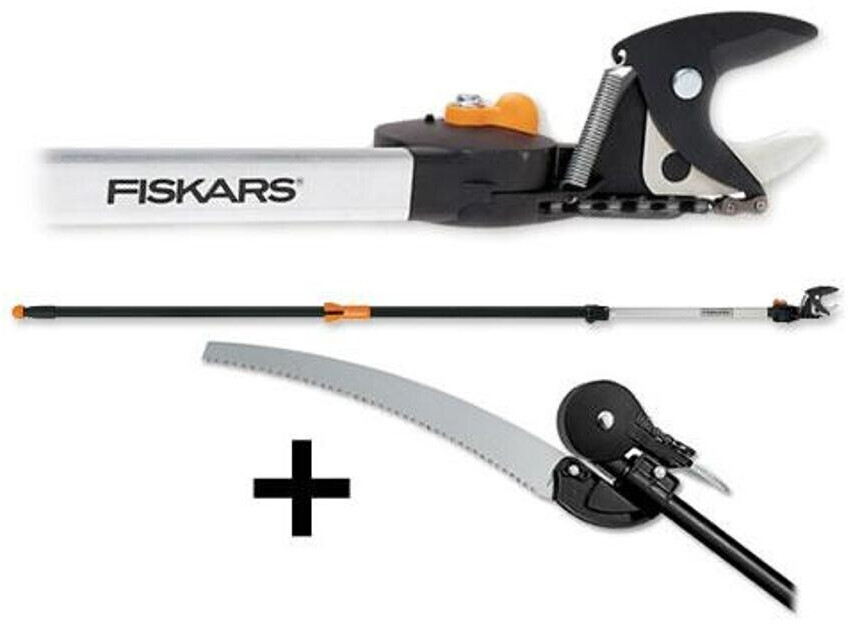 Fiskars TeleskopSchneidgiraffe UP86 + AdapterBaumsäge (1001641) ab