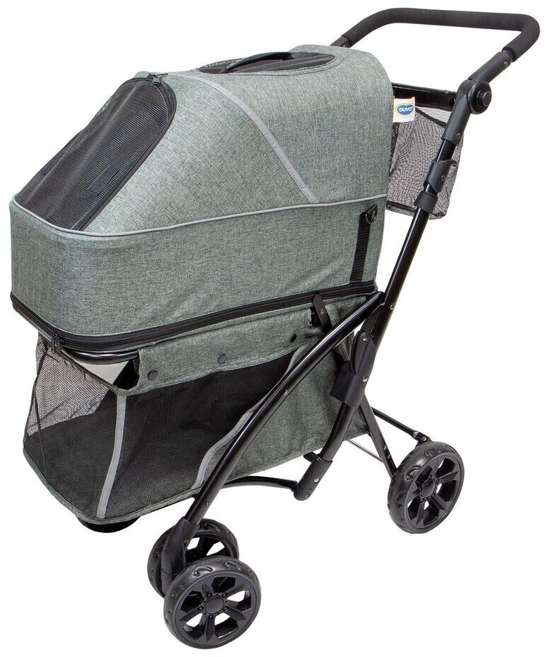 Duvo+ Pet Buggy Deluxe grey