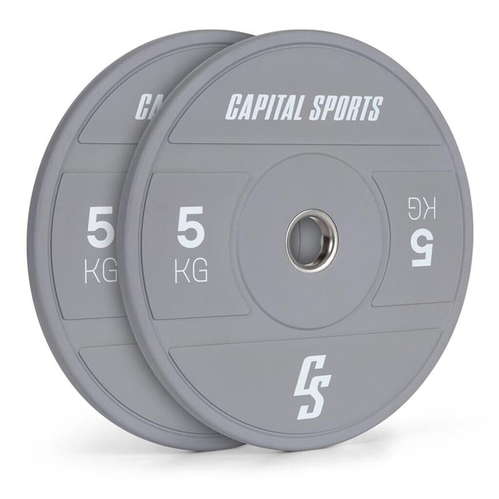 Capital Sports Nipton 2021 Weight Plate 2 x 5 kg