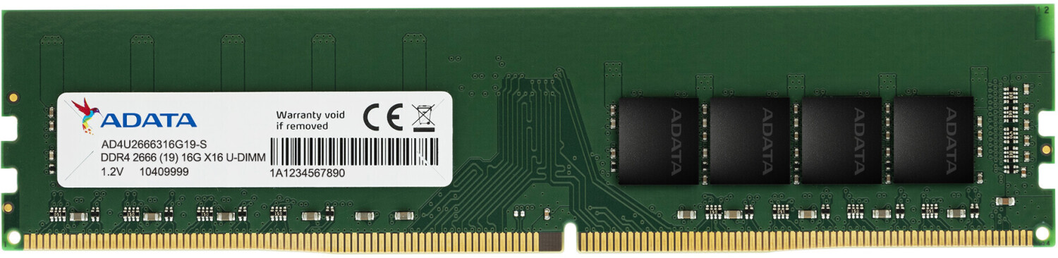 Adata Premier 16 Go DDR4-2666 CL19 (AD4U266616G19-SGN)