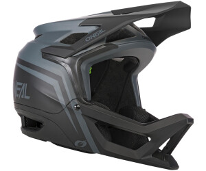IPX® ACells Ventilationsöffnungen erleichtern die Atmung Erwachsene Grau Schwarz Enduro MTB Downhill Transition Helmet Flash Mountainbike-Helm O'NEAL M Sicherheitsnorm EN1078 