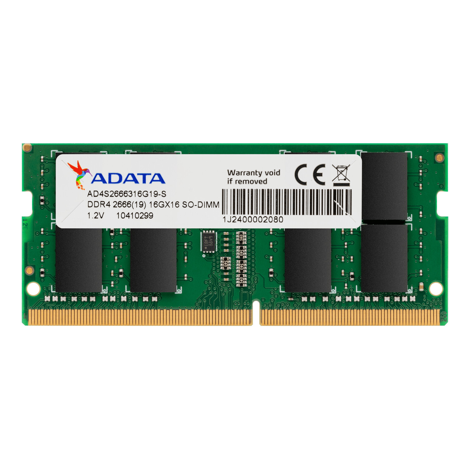 Adata Premier 4 Go DDR4-2666 CL19 (AD4S26664G19-SGN)