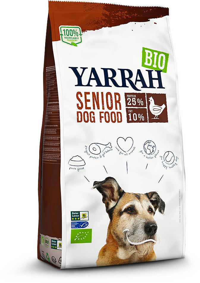Yarrah Senior Dog Food Organic Chicken