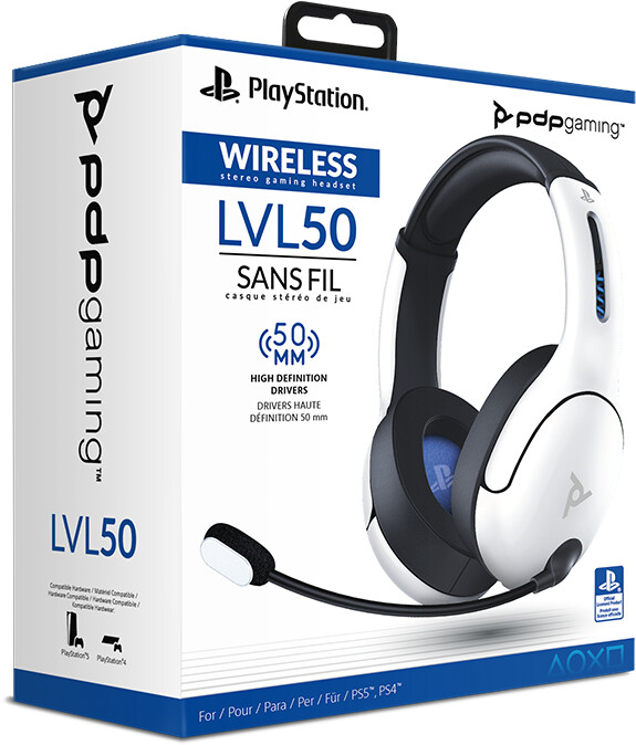 PDP Gaming LVL50 Wireless PS4 wei ab 97 19 Preisvergleich
