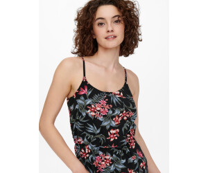Only ONLNOVA LIFE STRAP MAXI DRESS Wit / Roze - Gratis levering