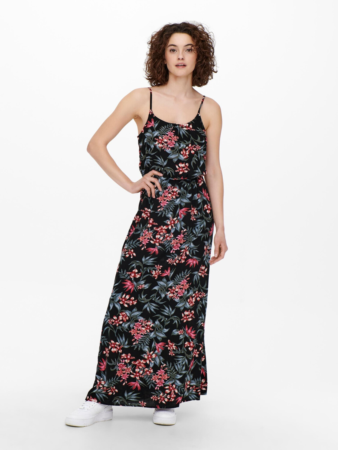 ONLY Vestido Largo ONLALMA LIFE POLY STRAP LONG DRESS AOP Para Mujer