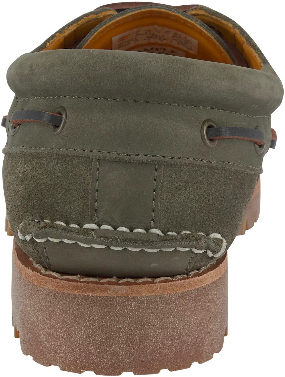 timberland 3 eye padded collar