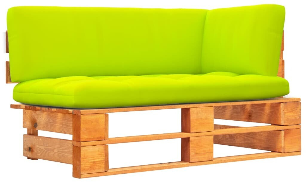 vidaXL Garden Pallets Sofa (306659) lime