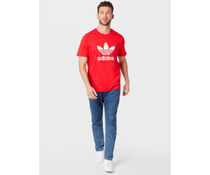 Adidas Adicolor Classics Trefoil T-Shirt vivid red/white ab 21,00 € |  Preisvergleich bei