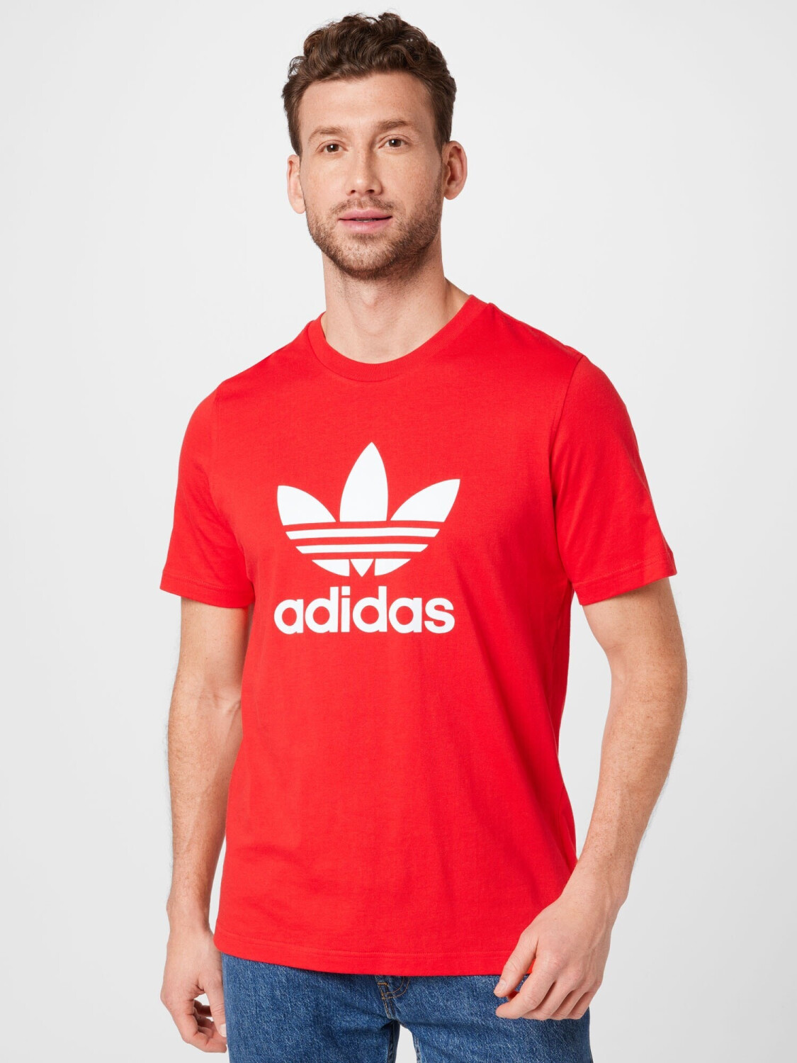 Adidas Adicolor Classics Trefoil T-Shirt Preisvergleich | red/white vivid € 21,00 ab bei