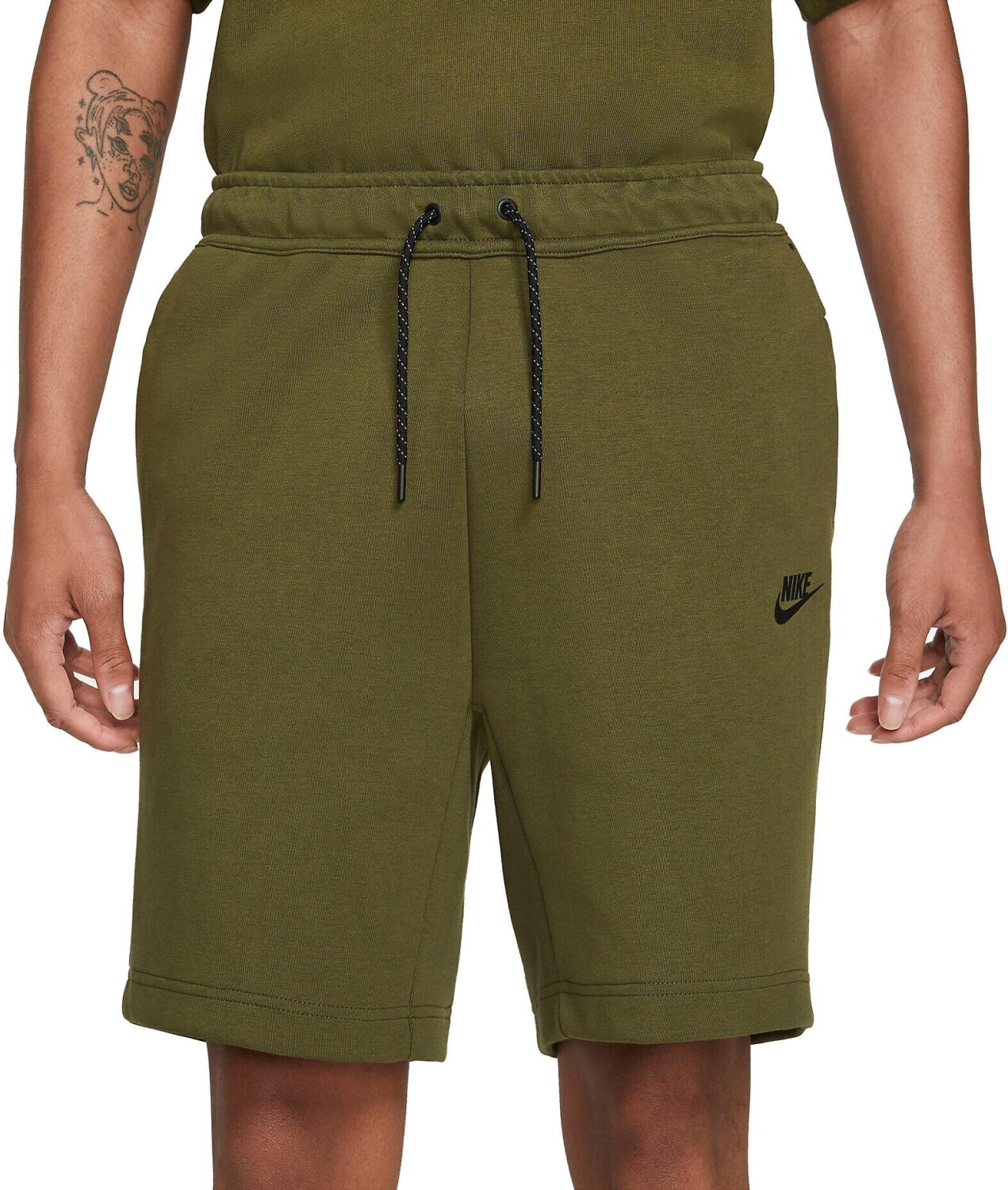 Nike Tech Fleece Shorts (CU4503) rough green/black ab 48,71 â¬ | Preisvergleich bei idealo.de