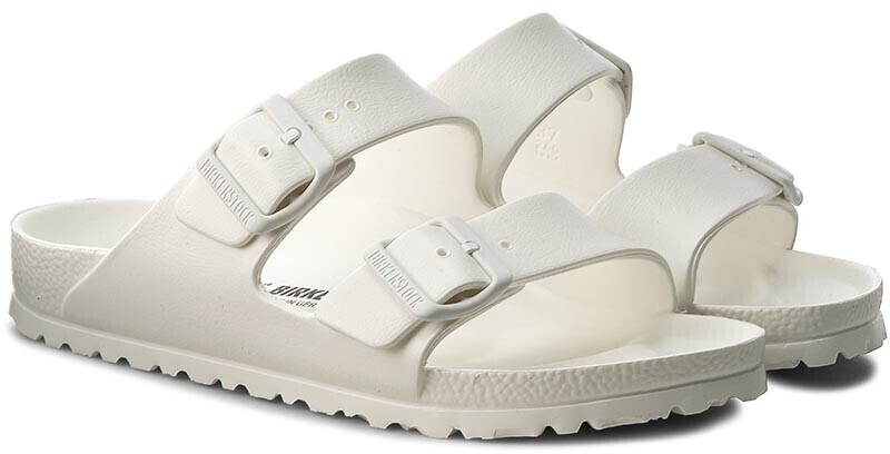 Birkenstock Arizona white ab 37 50 Preisvergleich bei idealo