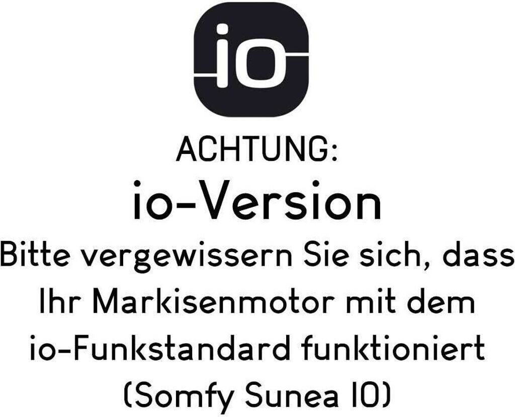 SOMFY Funkwindsensor Eolis 3D WireFree RTS Schwarz 9013847