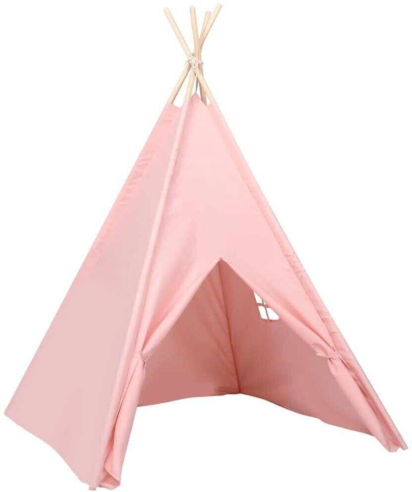 vidaXL Tipi avec sac rose