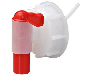 Relaxdays Wasserkanister mit Hahn BPA-frei 18L weiß/blau ab 21