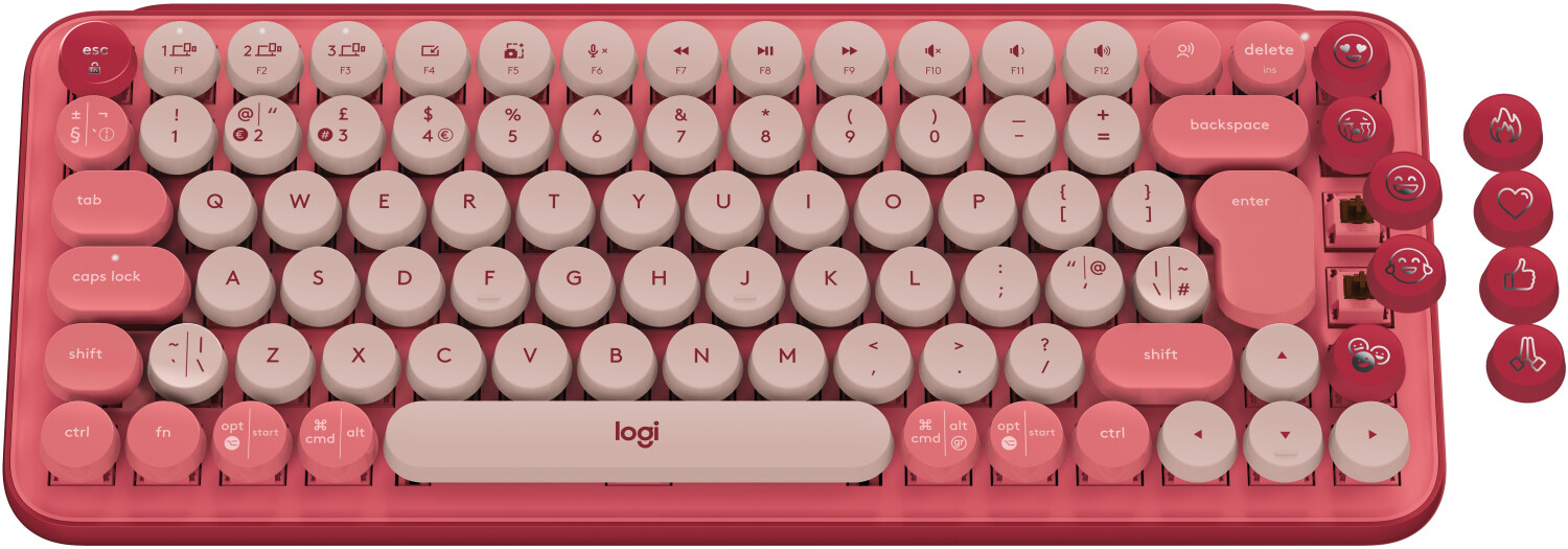 Logitech Clavier sans fil bluetooth avec touches emoji