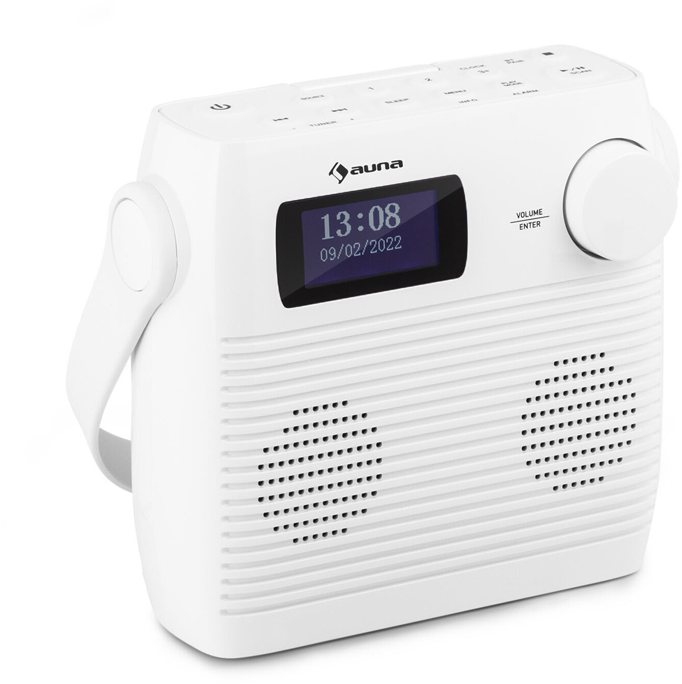 Auna Splash Radio blanc