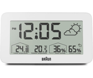 Braun Original Funkwecker Digital Wetterstation mit Funktions Top Qualitat NEU 