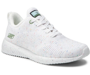 Skechers bob clearance squad white