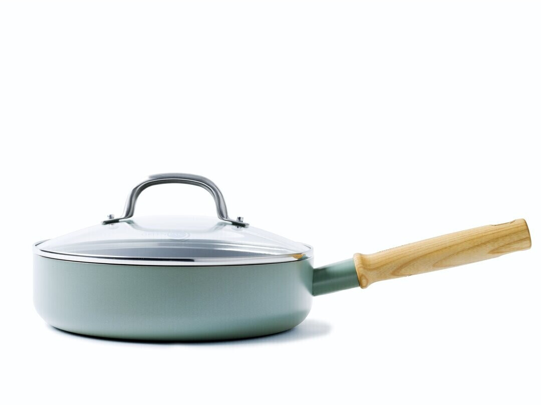 GreenPan Mayflower Frying Pan with Lid 24 cm