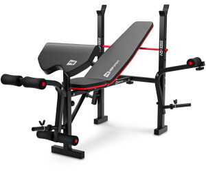 Hop-Sport Hantelbank HS-1055 mit Kunststoff Hantelset 135 kg