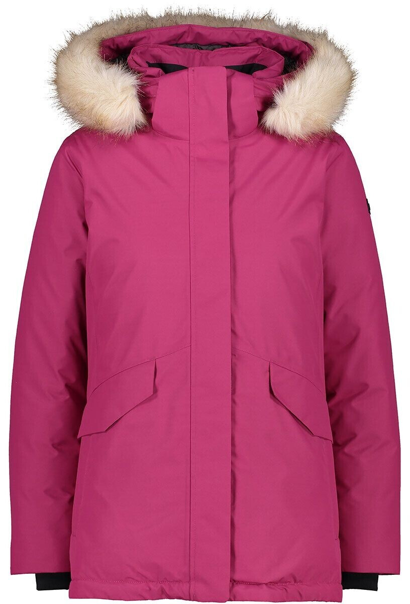 CMP Womens' Medium-length parka jacket with faux fur hood (31K2966)
