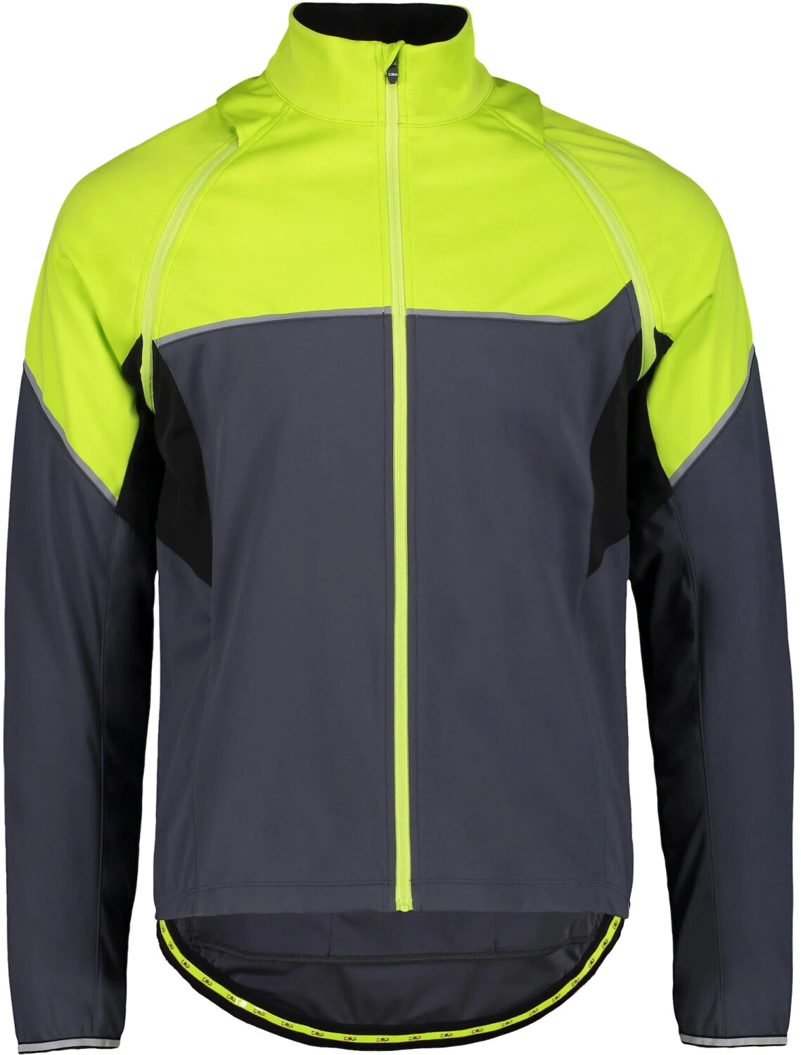 CMP Men's Jacket in light softshell with detachable sleeves (31A2377) titanio