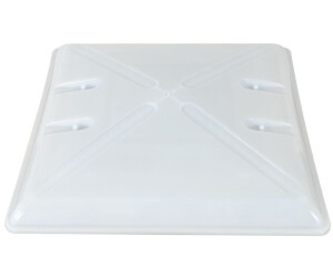 Deklain Dichtmittel MPK Dachfenster Dachhaube Modell 46 Milchglas weiß 40x40 cm Dachstärke 24-56 mm 