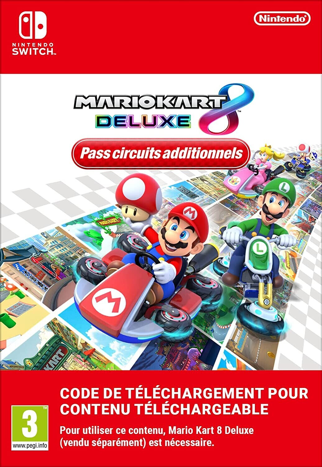 Mario Kart 8 Deluxe Pass Circuits Additionnels Extension Switch Au Meilleur Prix Sur Idealofr 1764