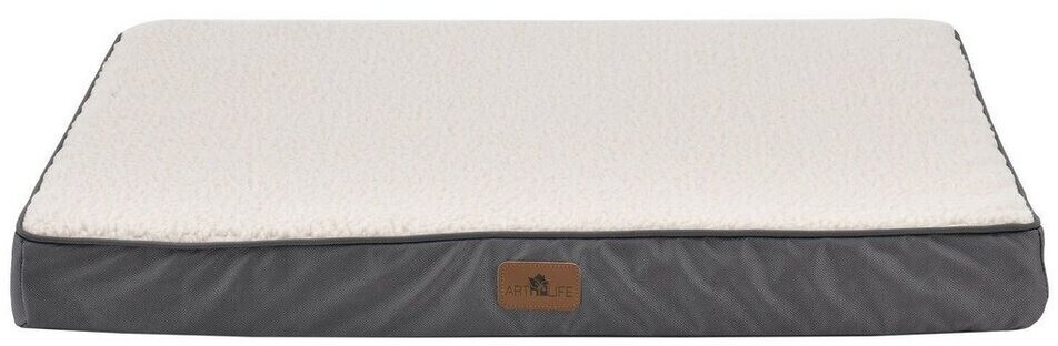 Juskys Lit pour chien 76x51cm beige/grey Juskys Lit pour chien 76x51cm beige/grey