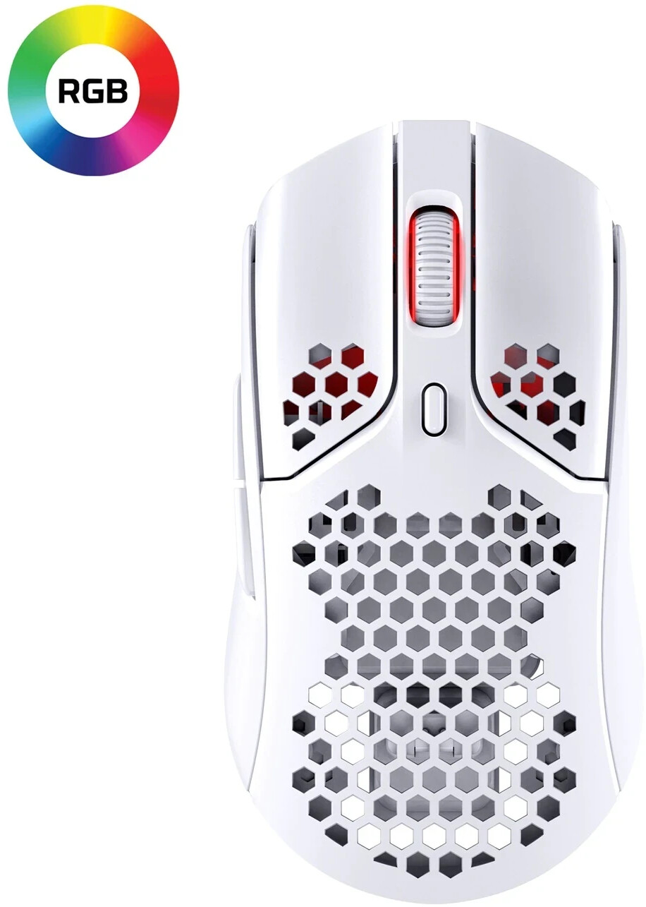 HyperX Pulsefire Haste Wireless White