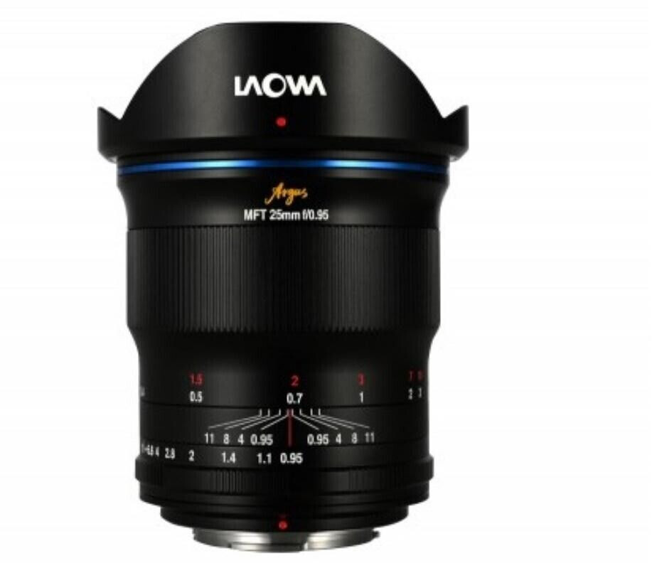 LAOWA 25mm f0.95 APO Argus Micro Four Third