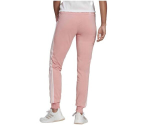 Adidas Essentials Single Jersey 3-Stripes Pants wonder mauve/white