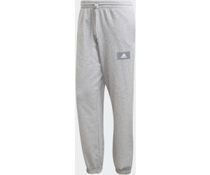 Adidas Essentials FeelVivid Cotton French Terry Straight-Leg Sweat Pants medium grey heather