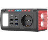 revolt 5in1-Starthilfe für 12/24V & Powerbank, 230 V, 2x12V, USB, 40Ah,  2000A