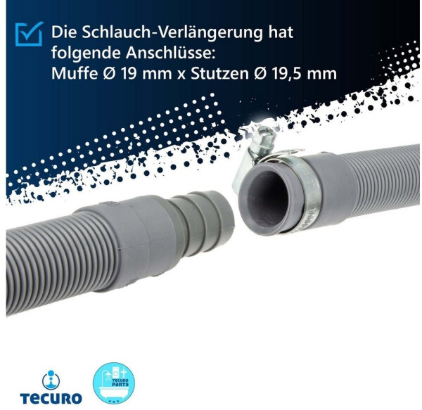 tecuro Ablaufschlauch Verlängerung 0,5- 566181, Bild 3