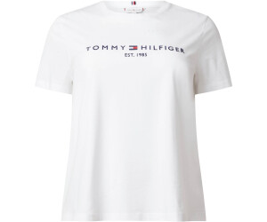 Preisvergleich | T-Shirt Tommy (WW0WW29738) Logo Hilfiger Curve ab Cotton € bei Organic 26,95