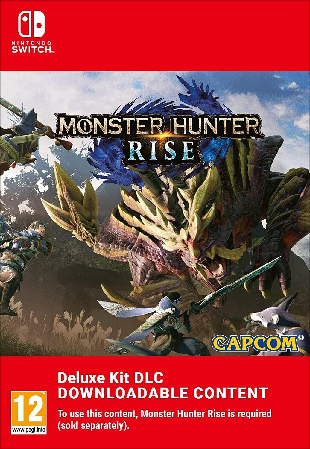 Photos - Game Capcom Monster Hunter: Rise - Deluxe Kit  (Switch) (Add-On)