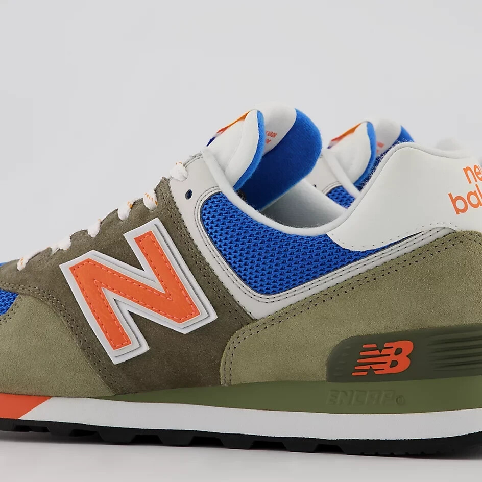 New balance gris y naranja shop