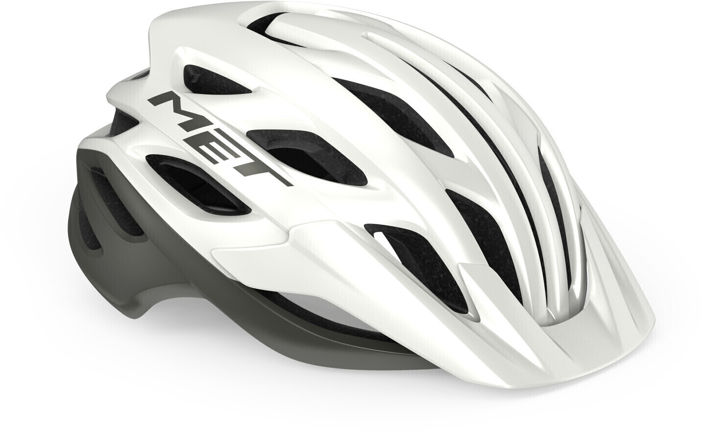 MET Veleno MIPS white/gray matt